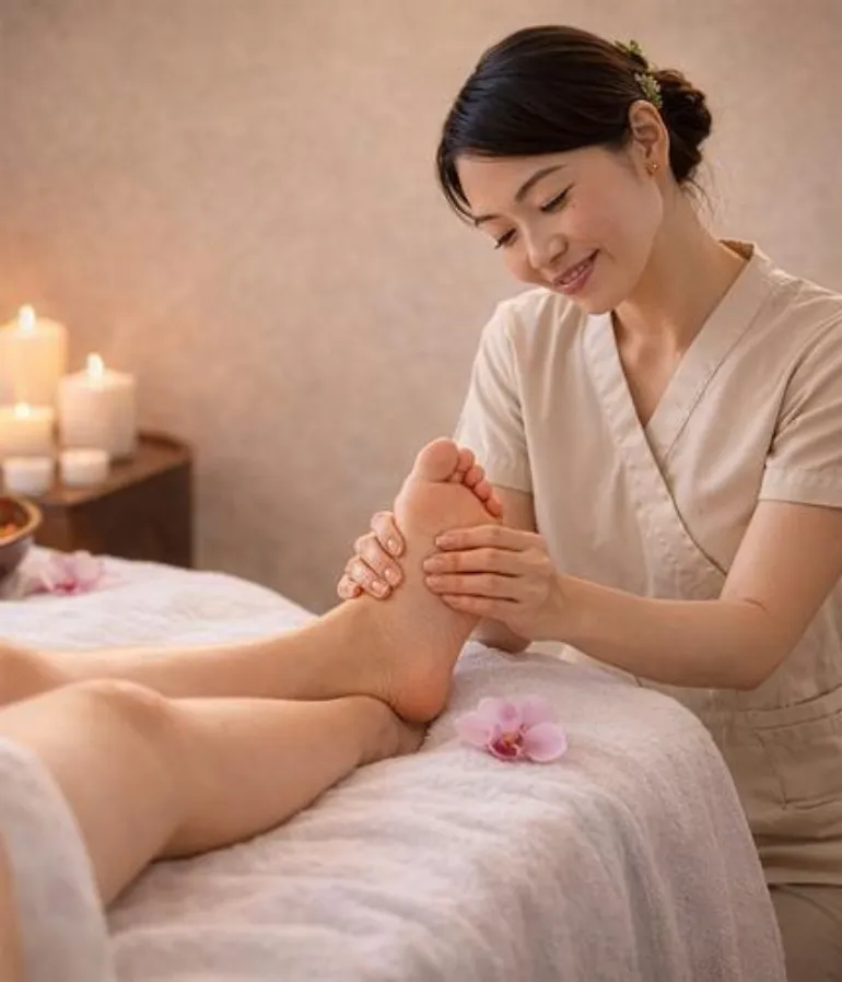A relaxing massage treatment at Shamaila’s Massage Therapy in Huddersfield, tailored to each client’s needs.
